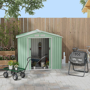 Composteur de Jardin - bac à Compost pour déchets - Rotatif 360° - Double Chambre 160 L - Acier PP Noir