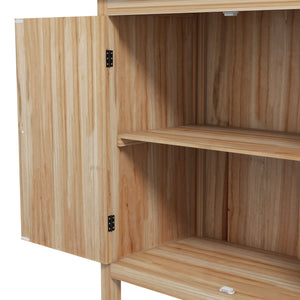 Table de rempotage armoire de rangement de jardin avec 2 étagères, plateau galvanisé patins antidérapants en bois sapin