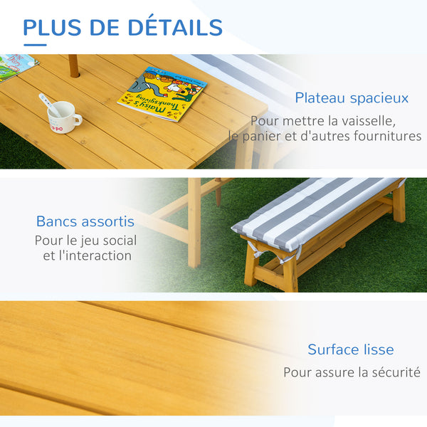 Table Basse carrée Bistro de Jardin dim. 45L x 45l x 50H cm piètement arqué Plateau maillé métal époxy anticorrosion Noir