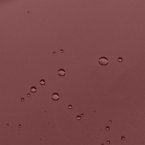 Store banne Manuel rétractable Angle Réglable Aluminium Polyester imperméabilisé 3,5 x 2,5 m rouge