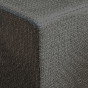Housse salon de jardin extérieure, bâche de protection extérieure, anti-UV, en polyéthylène de haute résistance, housse table de jardin, 235 x 190 x 90 cm, gris