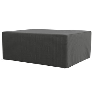 Housse salon de jardin extérieure, bâche de protection extérieure, anti-UV, en polyéthylène de haute résistance, housse table de jardin, 235 x 190 x 90 cm, gris