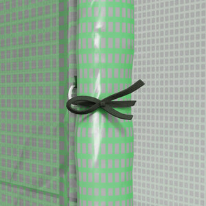 Serre de jardin PE, serre de balcon, bâche renforcée 135 g/m², châssis en acier, 2 portes zippées enroulables, pour légumes plantes fleurs, intérieur et extérieur, 200 x 80 x 200 cm, vert