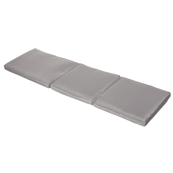 Bain de soleil transat grand confort - dossier inclinable 5 positions roulettes - matelas déhoussable inclus - résine tressée grise