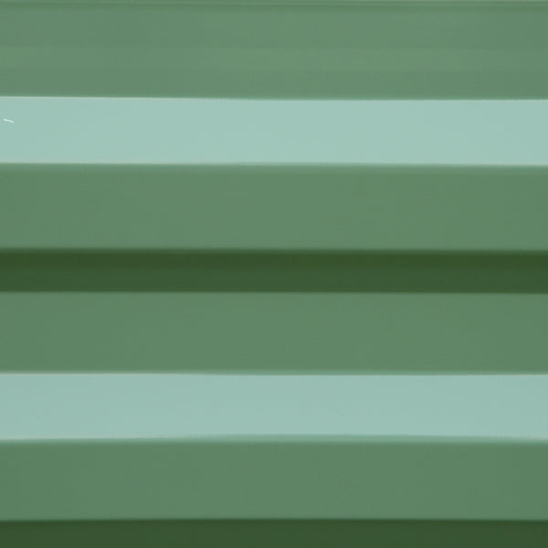 Lot de 2 carré potager de jardin dim. 100L x 100l x 30H cm - tôle d'acier ondulée vert