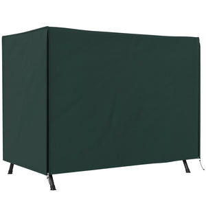 Housse de Protection balancelle de Jardin 3 Places bâche étanche dim. 2,05L x 1,24l x 1,64H m Oxford Haute densité 600D Vert
