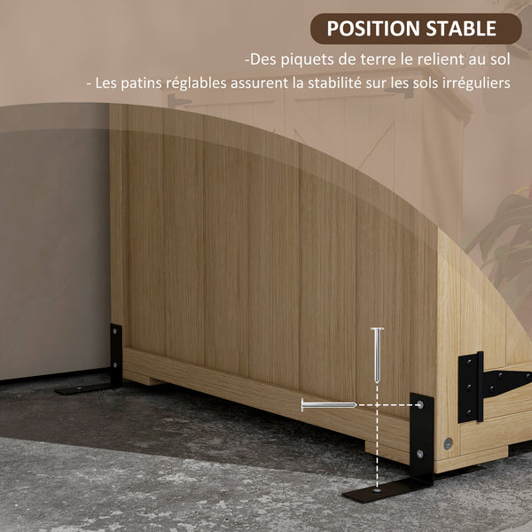 Armoire de Jardin abri Jardin Remise pour Outils sur Pied 90L x 54,5l x 161/168,5H cm 2 étagères Toit bitumé étanche Bois pin Autoclave