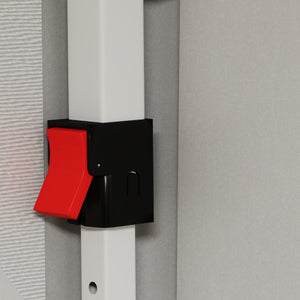 Tonnelle de jardin exterieur tonnelle pliante 3 x 6 m pop-up avec 6 parois latérales, trous de drainage, sac de transport inclus, barnum pliant pour camping festival mariage, blanc