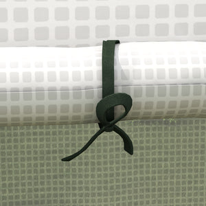 Bâche de remplacement pour serre de jardin 140 x 143 x 190 cm film de remplacement pour serre avec fenêtre et porte à fermeture éclair anti-UV Protection des plantes pour le jardin Blanc