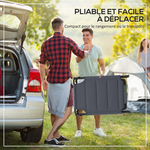 Lot de 2 Bains de soleil transats pliables grand confort dossier pare-soleil réglables multi-positions, crème