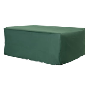 Housse de Protection Étanche Housse Salon de Jardin 600D Oxford Tissu Bâche Salon de Jardin Extérieur Imperméable rectangulaire 210L x 140l x 80H cm Vert
