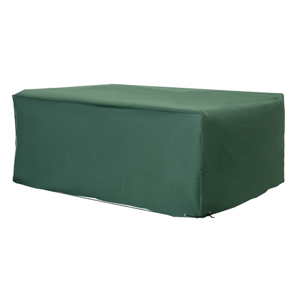 Housse de Protection Étanche Housse Salon de Jardin 600D Oxford Tissu Bâche Salon de Jardin Extérieur Imperméable rectangulaire 210L x 140l x 80H cm Vert