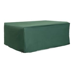 Housse de Protection Étanche Housse Salon de Jardin 600D Oxford Tissu Bâche Salon de Jardin Extérieur Imperméable rectangulaire 210L x 140l x 80H cm Vert