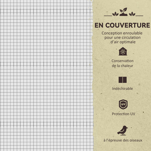 Potager sur Pieds surélevé avec bâche en PE Jardinière surélevée potager avec serre volume 104 L avec Trous de Drainage, Tissu non tissé, pour Plantes  Fleurs Légumes, 121x55x117cm gris foncé