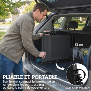 - 2 pliable sun loungers with sunshade, cushion, 5 adjustable positions, side pocket, portable for camping, beach, terrace, dark grey