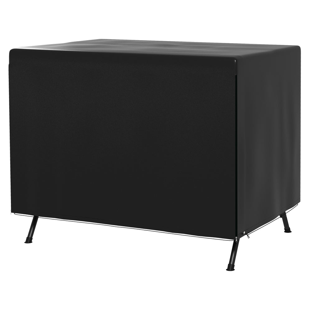 Housse de Protection balancelle de Jardin bâche étanche dim. 2,15L x 1,55l x 1,5H m PE Noir