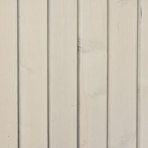 Abri de Jardin en bois Armoire de Jardin dim. 127,5L x 50l x 164H cm 2 étagères 2 Portes 2 fenêtres Toit bitumé étanche Bois Massif Sapin pré-huilé Gris