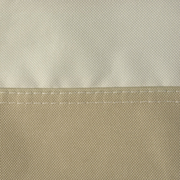 Housse de Protection chaises de Jardin empilables bâche étanche 90L x 70l x 115H cm Oxford Haute densité 600D Beige café