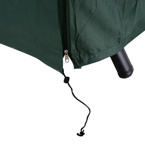 Housse de protection pour balancelle de jardin housse de balancelle de jardin toile Oxford ouverture zippée 177 x 114 x 152 cm vert foncé
