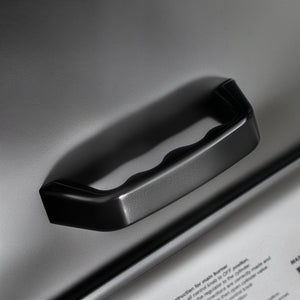 Barbecue gaz 2 brûleurs en acier inoxydable, puissance 2,8 kW, barbecue de jardin 2 grilles en chromé, 2 étagères latérales, 2 roues, pour camping, balcon et terrasse, noir